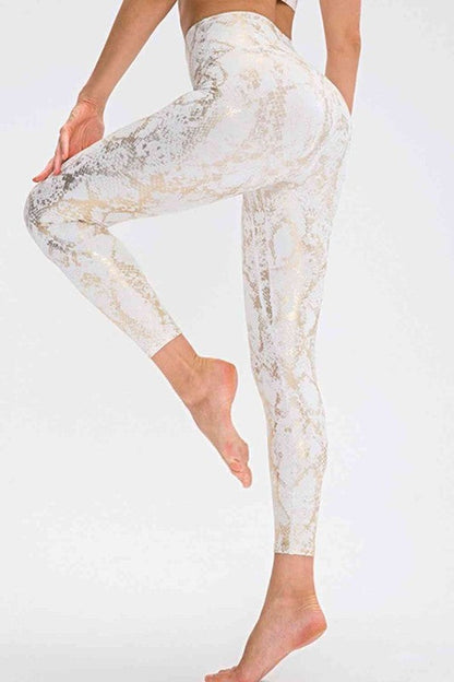 Animal Print Active Pants by ClaudiaG Apparel | Fleurcouture