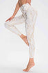 Animal Print Active Pants white S by ClaudiaG Apparel | Fleurcouture