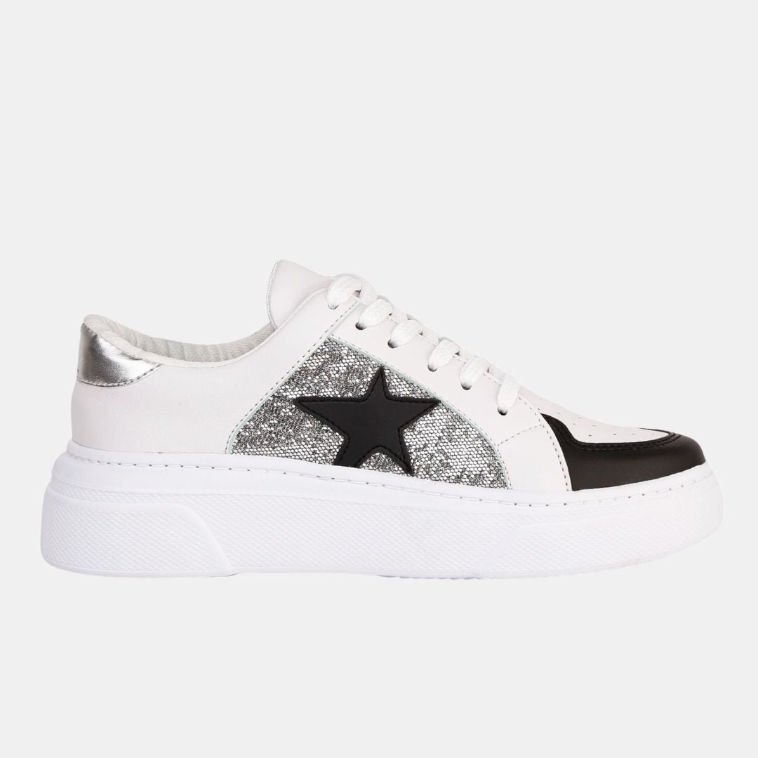 Aria 28 Black/Pewter 6 SNEAKERS by MODAPASSO | Fleurcouture