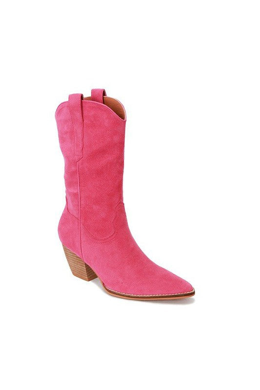 ARISA-08-WESTERN BOOTS FUCHSIA 8.5 by Let&