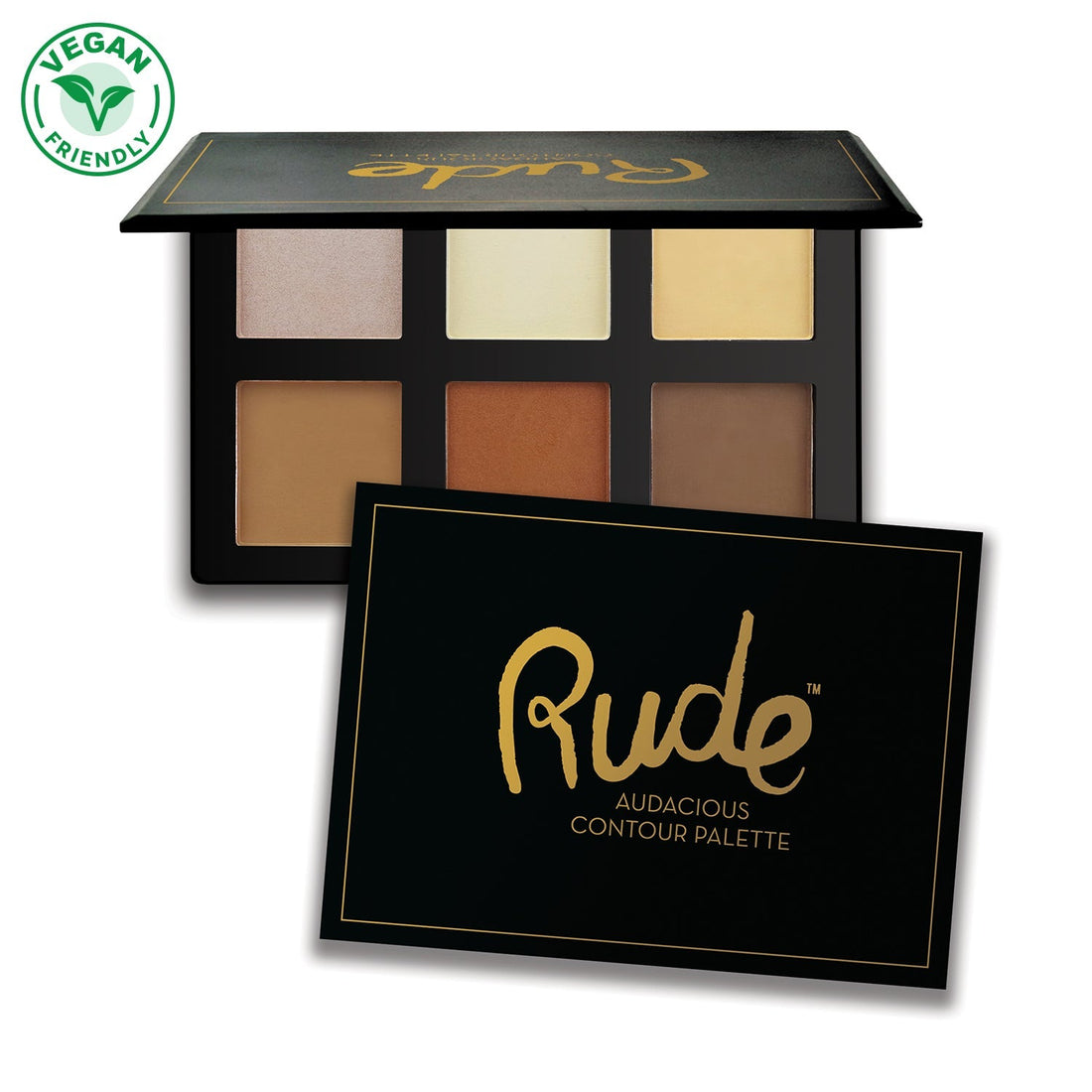 Audacious Contour Palette Contour by Rude Cosmetics | Fleurcouture