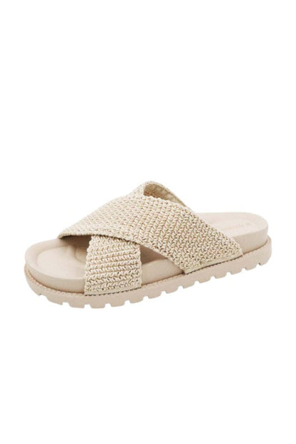 AWAKEN-12-SLIDE SANDALS IVORY 5 by Let&