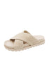 AWAKEN-12-SLIDE SANDALS IVORY 5 by Let&