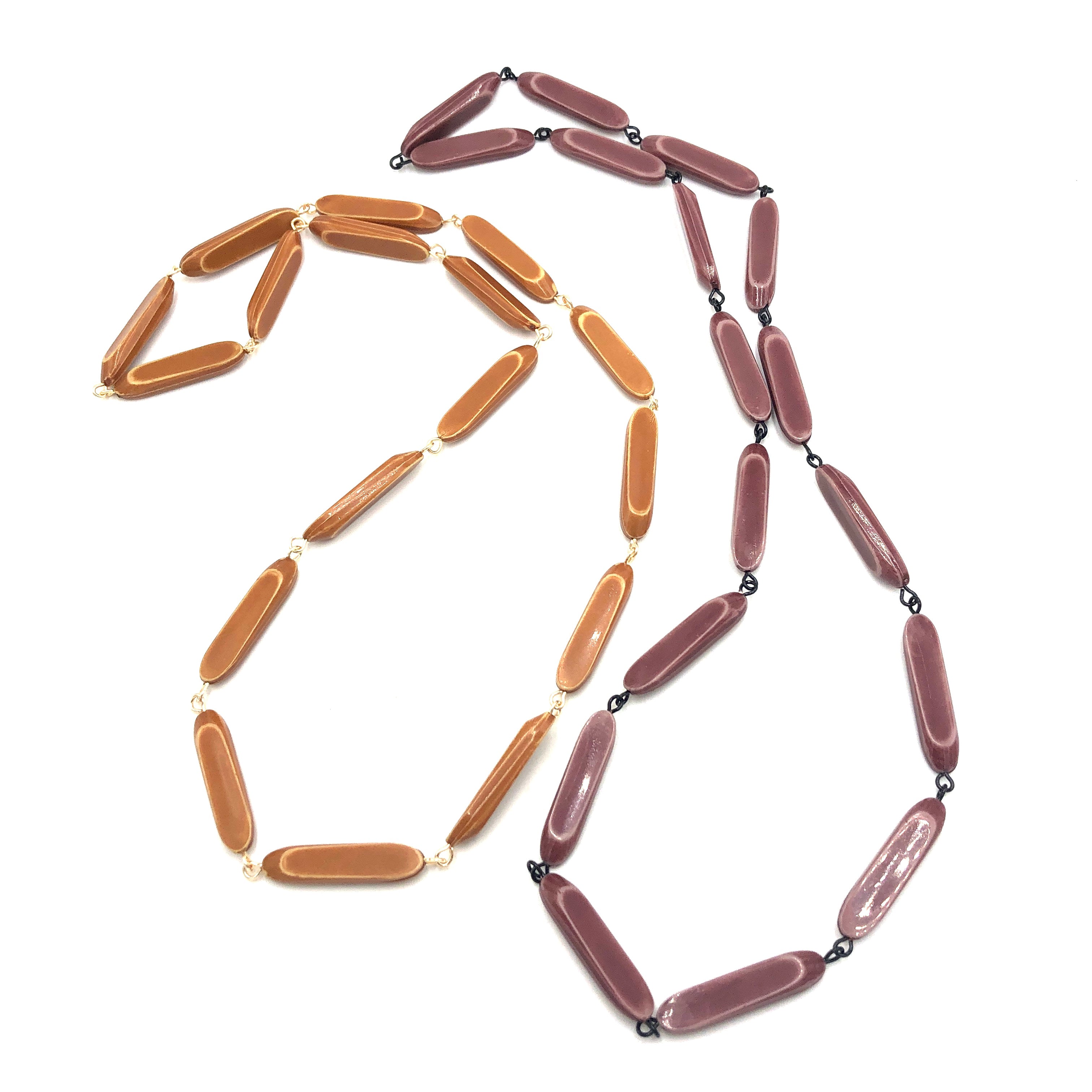 Bamboo Carmen Necklace Carmen Necklace by Leetie Lovendale | Fleurcouture