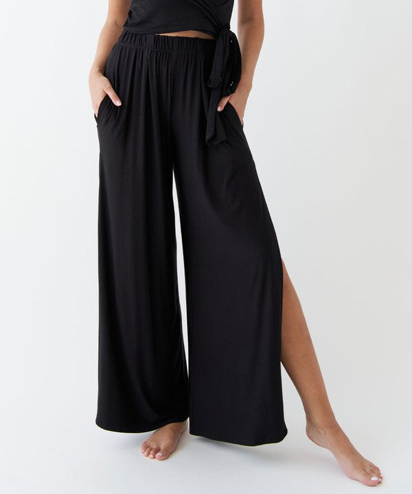 BAMBOO JACKY PANTS by Fabina | Fleurcouture