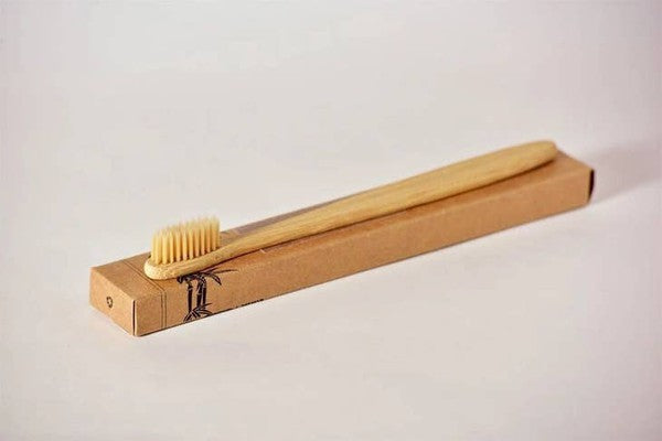 Bamboo Toothbrush. Soft. Eco-Friendly As shown One Size by BeNat | Fleurcouture