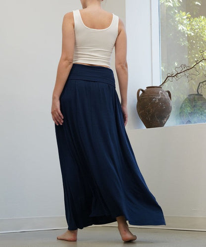 BAMBOO YOGA MAXI SKIRT by Fabina | Fleurcouture