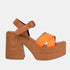 Barbie 3 5 Orange WEDGES by MODAPASSO | Fleurcouture