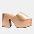 Barbie 5 Rose Gold WEDGES by MODAPASSO | Fleurcouture