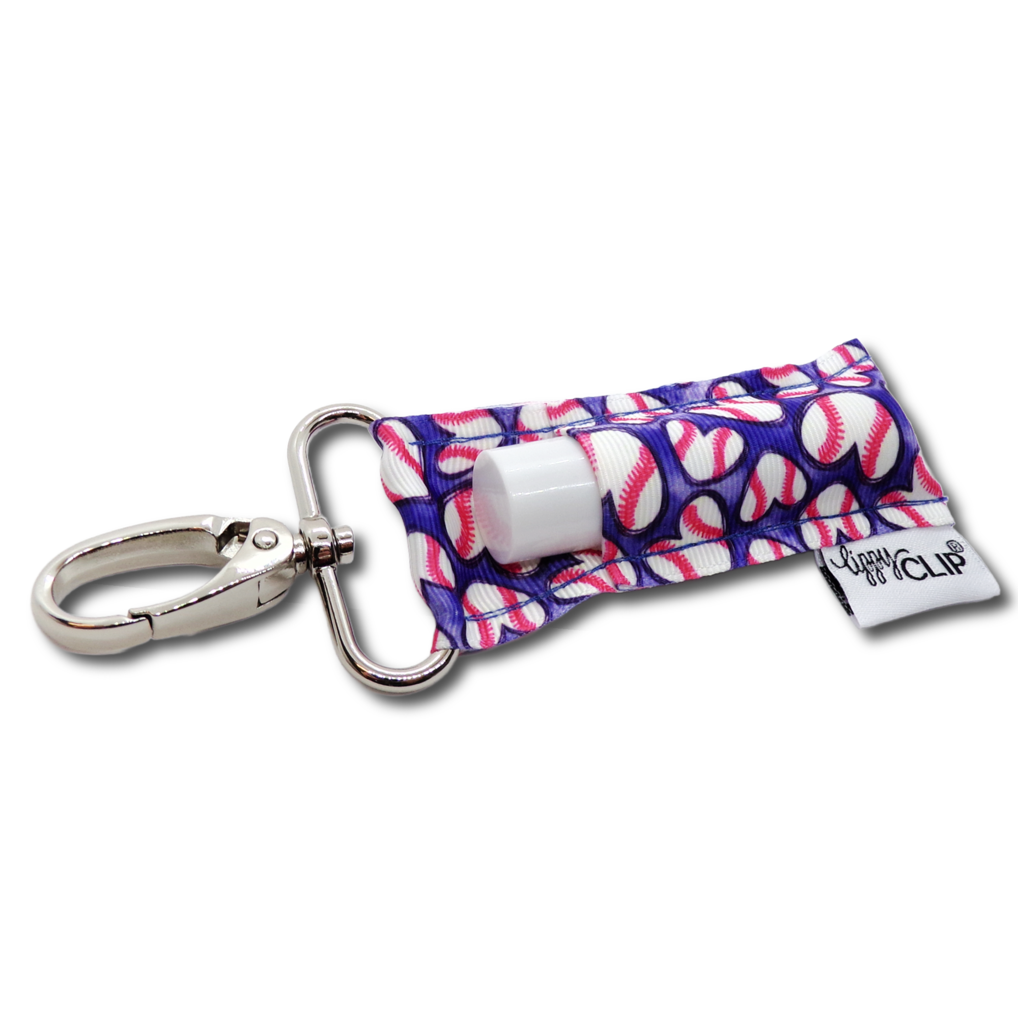 Baseball Love LippyClip® Lip Balm Holder Retail by LippyClip® | Fleurcouture