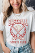 Baseball Sports Club Graphic T Shirts ASH S by Color Bear | Fleurcouture