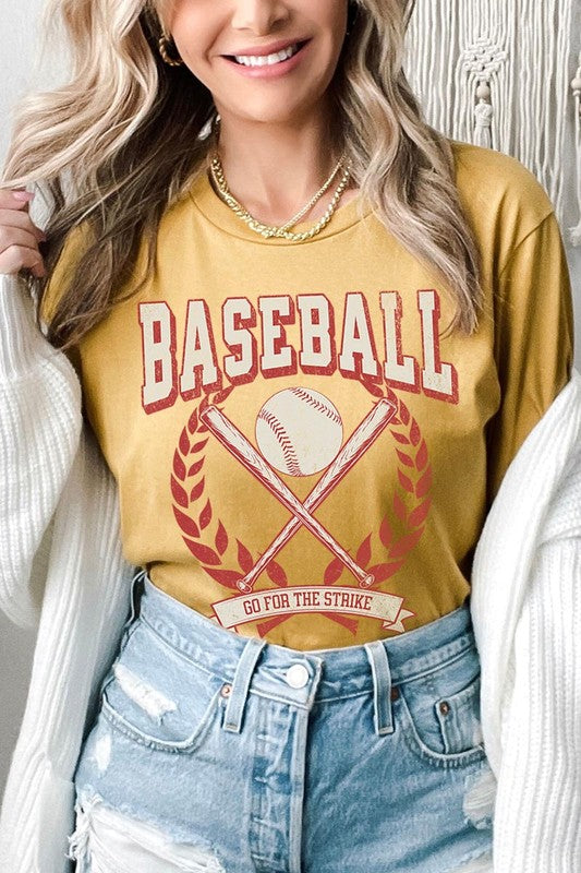 Baseball Sports Club Graphic T Shirts MUSTARD S by Color Bear | Fleurcouture