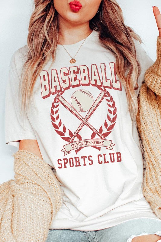 Baseball Sports Club Graphic T Shirts VINTAGE WHITE S by Color Bear | Fleurcouture