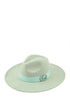 Basic CG Charm Fedora Hat GREEN OS by ICCO ACCESSORIES | Fleurcouture