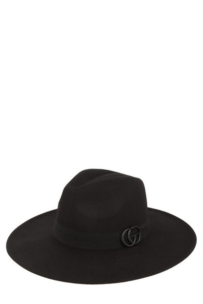 Basic CG Charm Fedora Hat OS by ICCO ACCESSORIES | Fleurcouture