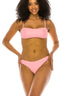 Basic two pieces Bikini Pink S by Mermaid Swimwear | Fleurcouture