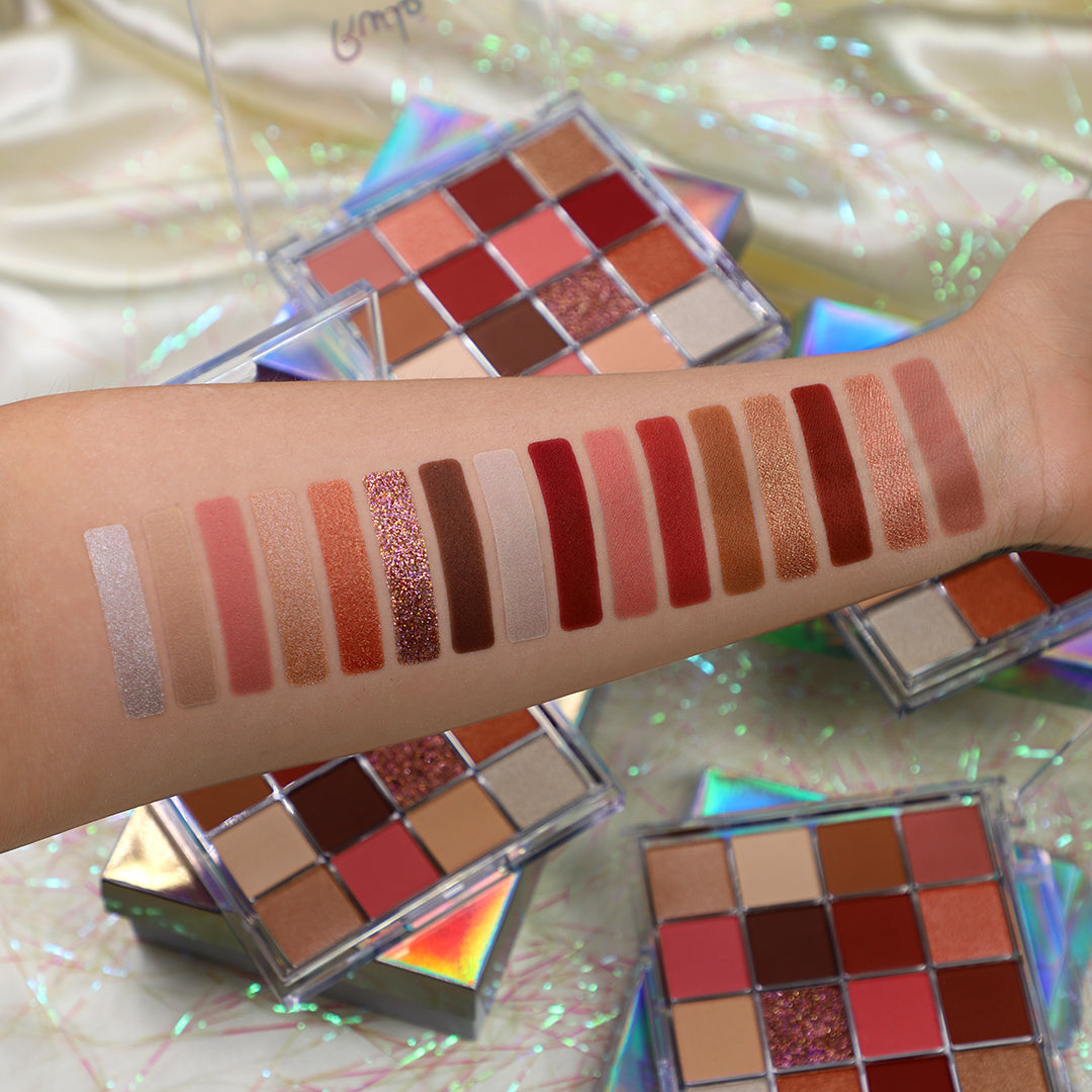 Be Square Pressed Pigments & Shadows - Dorky Eye Shadow by Rude Cosmetics | Fleurcouture