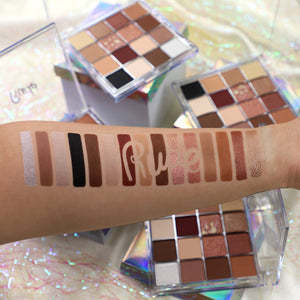 Be Square Pressed Pigments & Shadows - Geeky Eye Shadow by Rude Cosmetics | Fleurcouture