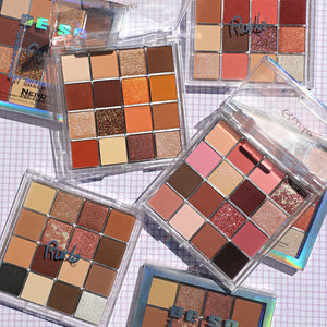 Be Square Pressed Pigments & Shadows - Geeky Eye Shadow by Rude Cosmetics | Fleurcouture
