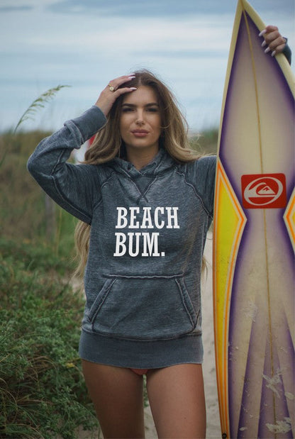 Beach Bum Vintage hoodie by Ocean and 7th | Fleurcouture