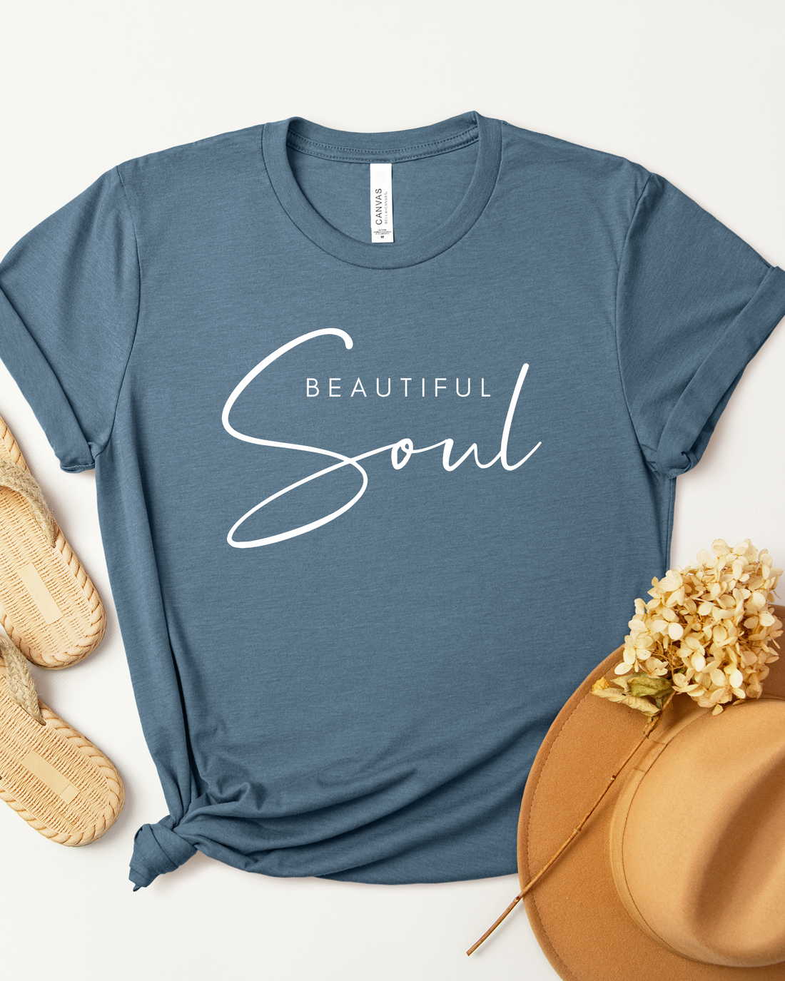 BEAUTIFUL SOUL TEE(BELLA CANVAS) by LL | Fleurcouture