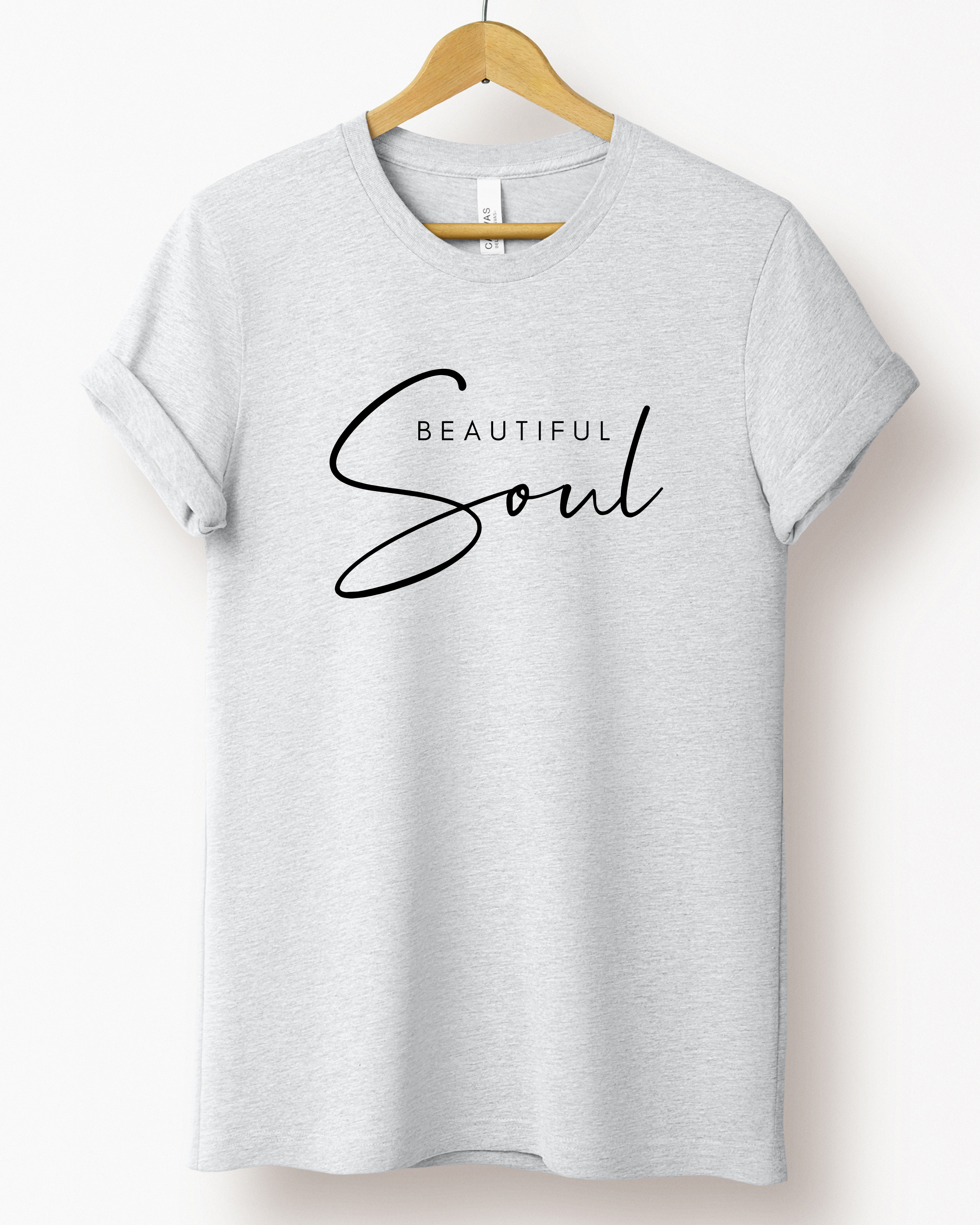 BEAUTIFUL SOUL TEE(BELLA CANVAS) by LL | Fleurcouture