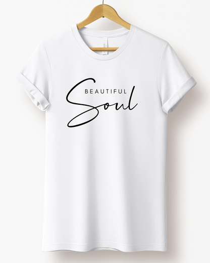 BEAUTIFUL SOUL TEE(BELLA CANVAS) by LL | Fleurcouture