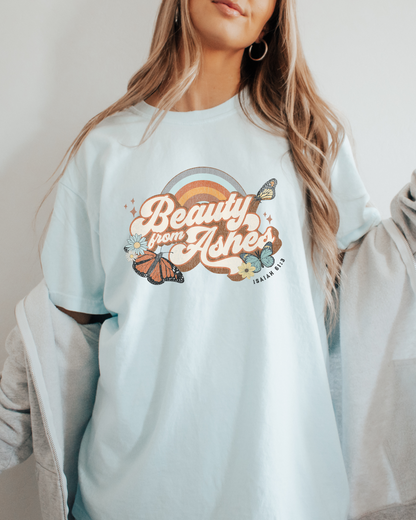 BEAUTY FROM ASHES TEE (COMFORT COLORS) by LL | Fleurcouture