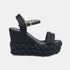 Becca 1 5 Black WEDGES by MODAPASSO | Fleurcouture