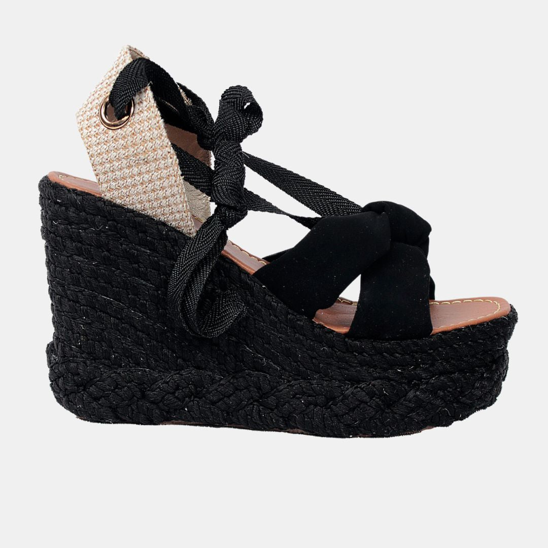 Becca 3 5 Black WEDGES by MODAPASSO | Fleurcouture