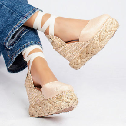 Becca 4 Natural WEDGES by MODAPASSO | Fleurcouture