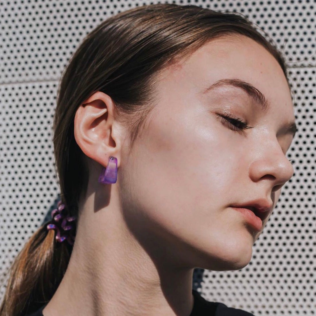 Bermuda Hoop Earrings Bermuda Hoops by Leetie Lovendale | Fleurcouture