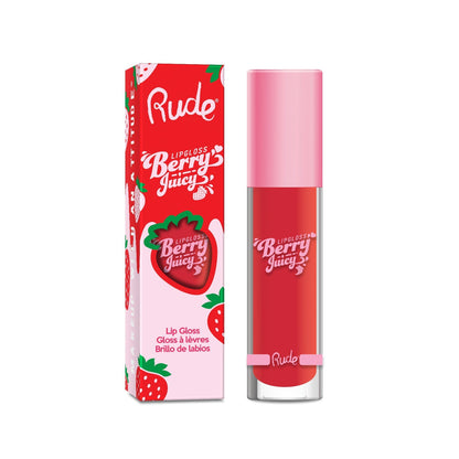 Berry Juicy Lip Gloss Display Set, 64 pcs Wholesale Set by Rude Cosmetics | Fleurcouture