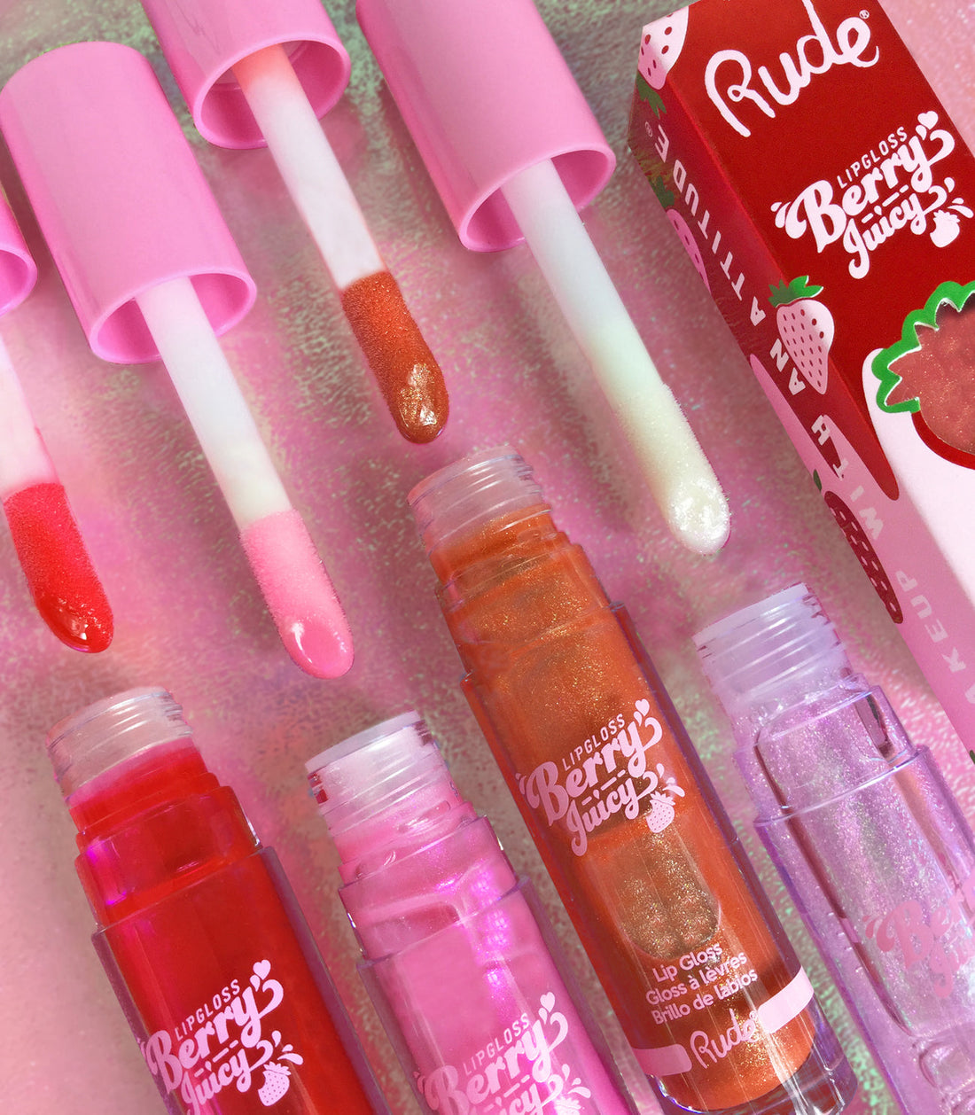 Berry Juicy Lip Gloss Lip Gloss by Rude Cosmetics | Fleurcouture