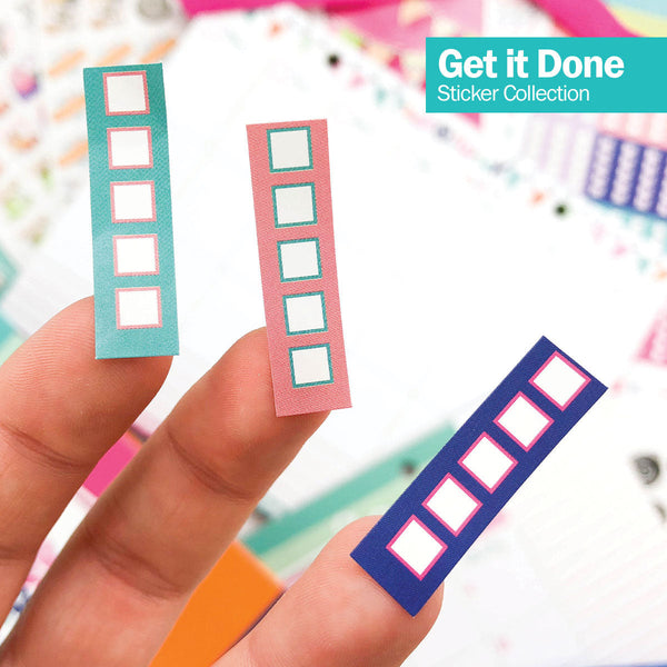 Best Planner Stickers | Family, Work, To-Dos, Events, Goals | 8 Styles Planner Stickers by Denise Albright® | Fleurcouture