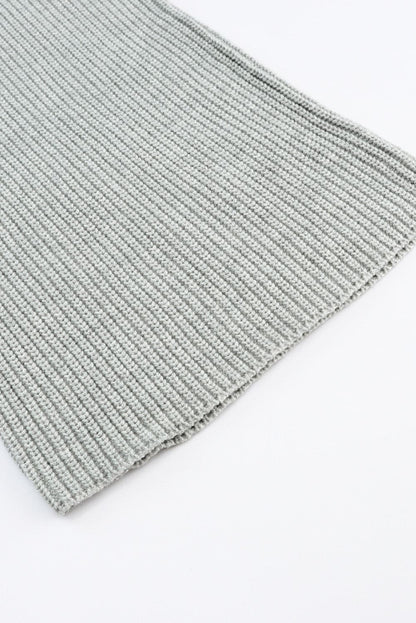 Black Knitted V Neck Sweater and Casual Pants Set 60%Cotton+40%Acrylic Two Piece Sets by Fleurcouture | Fleurcouture