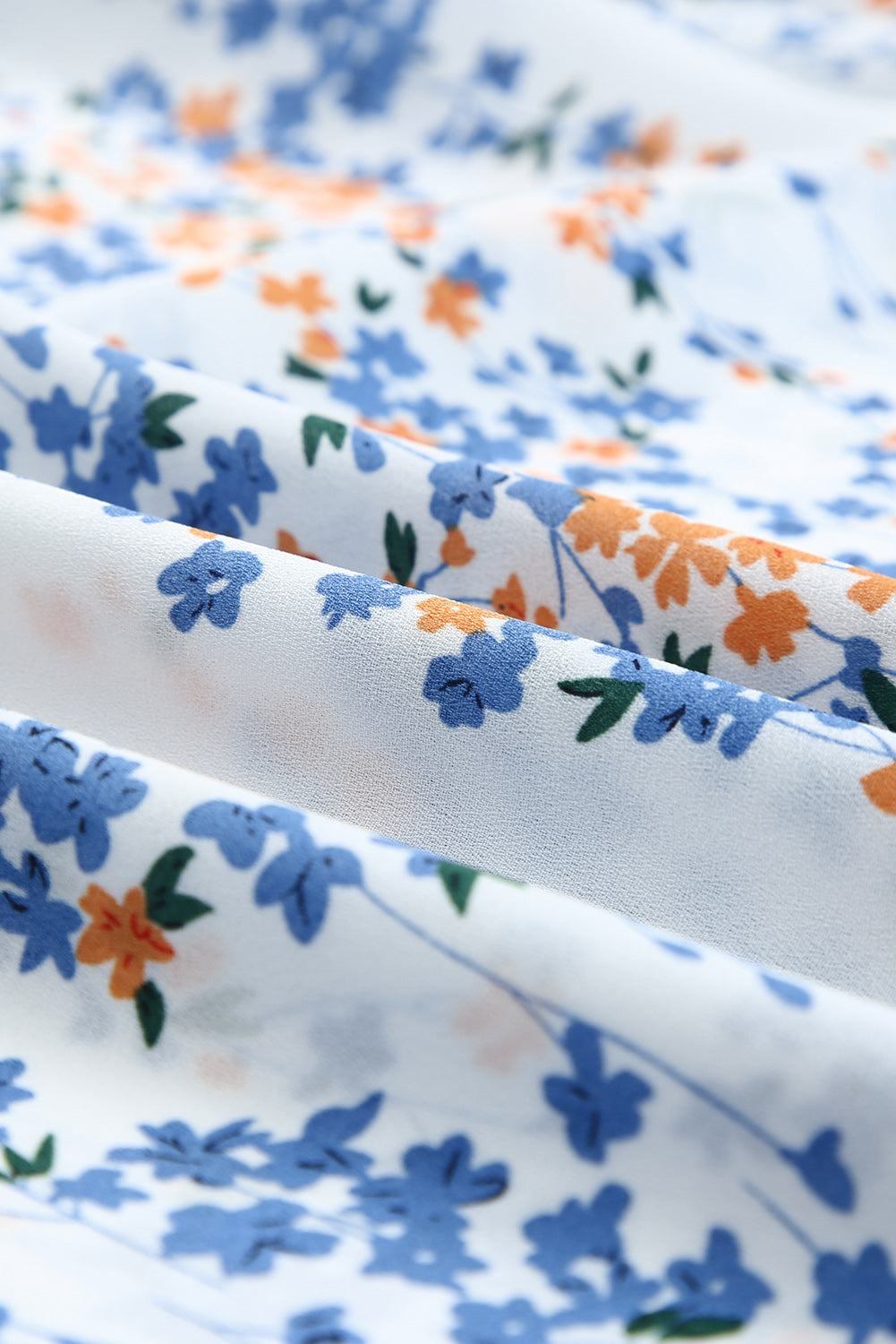 Black Multicolor Floral Ruffled Crop Top and Maxi Skirt Set 100%Polyester Two Piece Sets by Fleurcouture | Fleurcouture