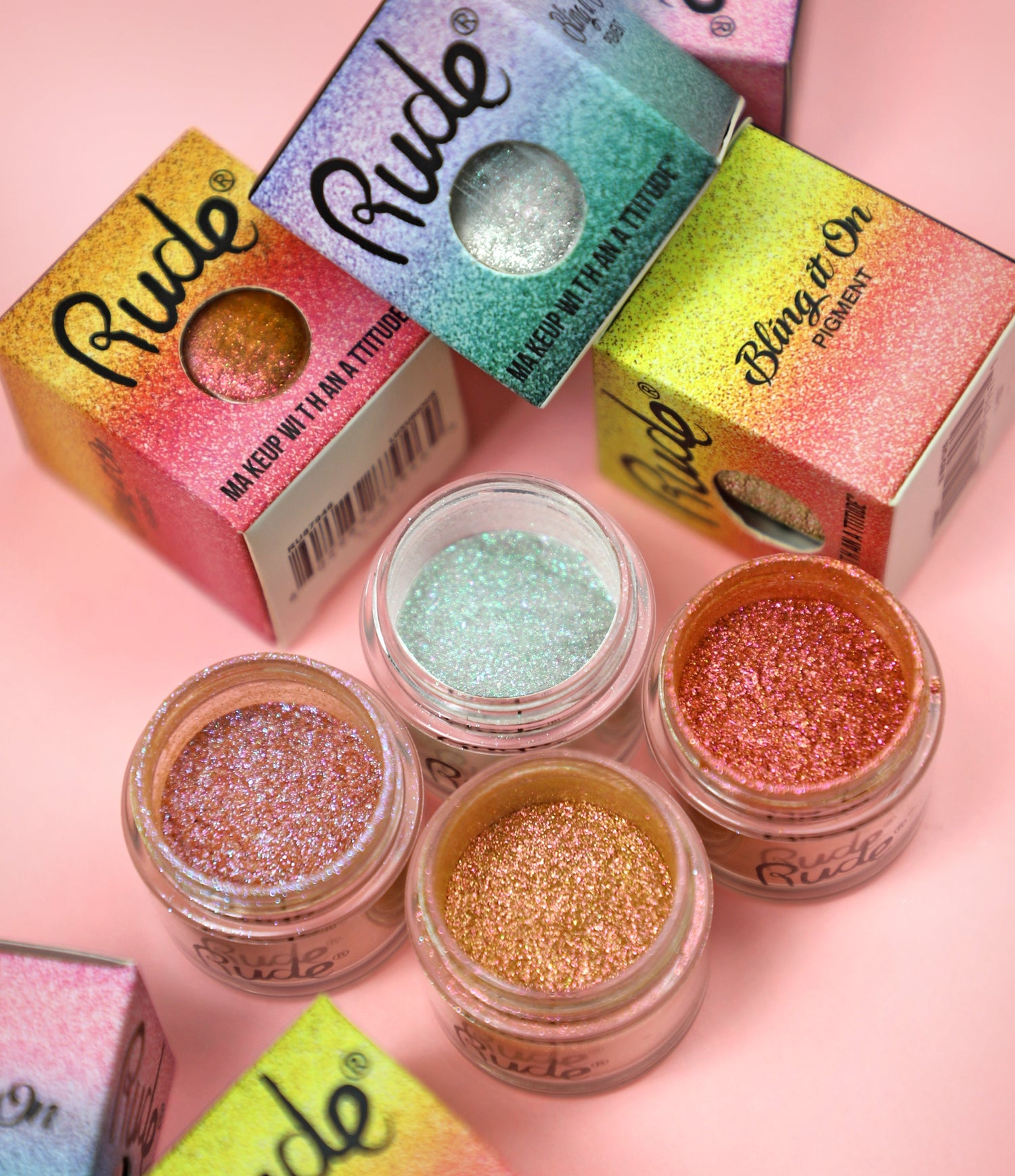 Bling it On Pigment Glitter by Rude Cosmetics | Fleurcouture