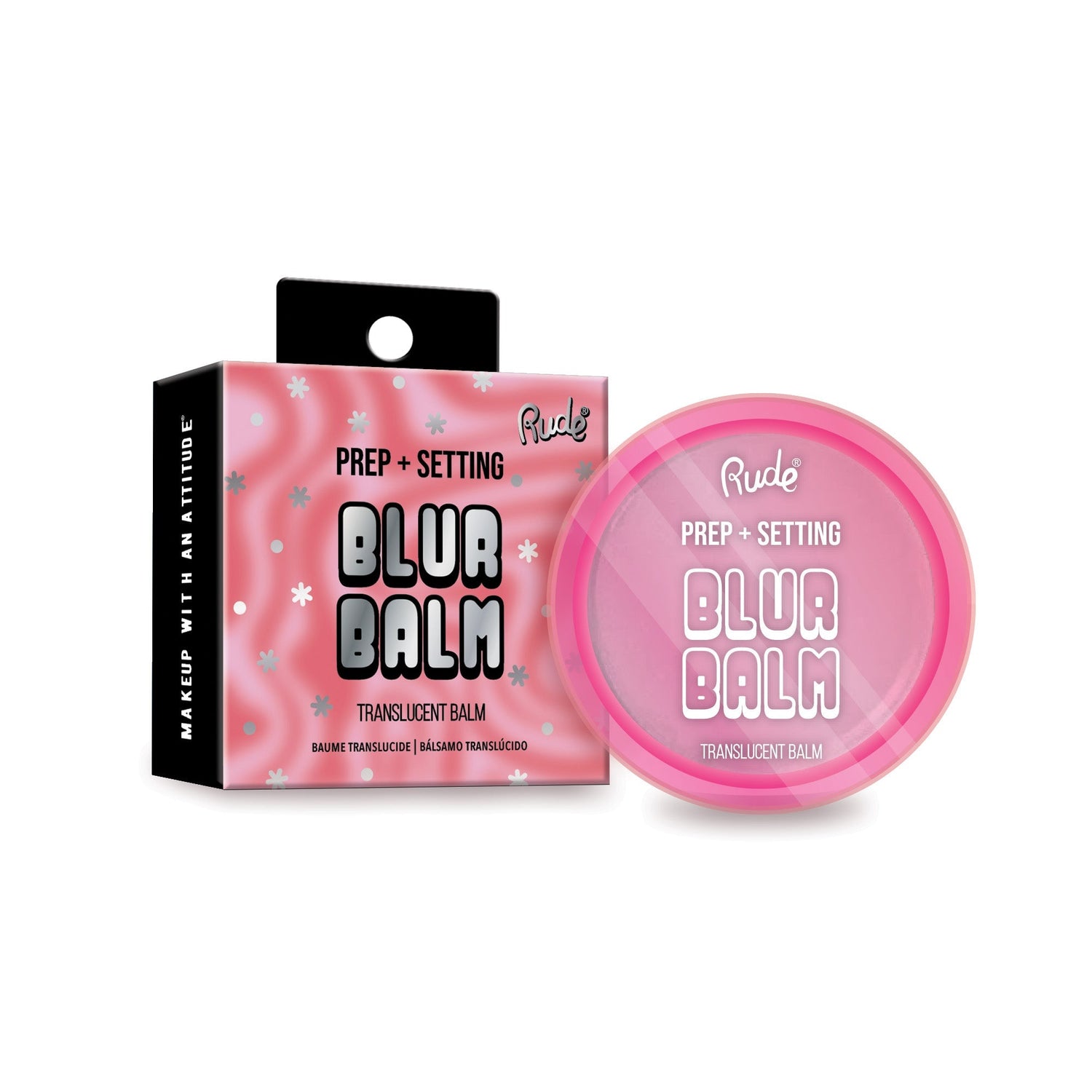 Blur Balm - Prep + Setting Translucent Balm Face Primer by Rude Cosmetics | Fleurcouture