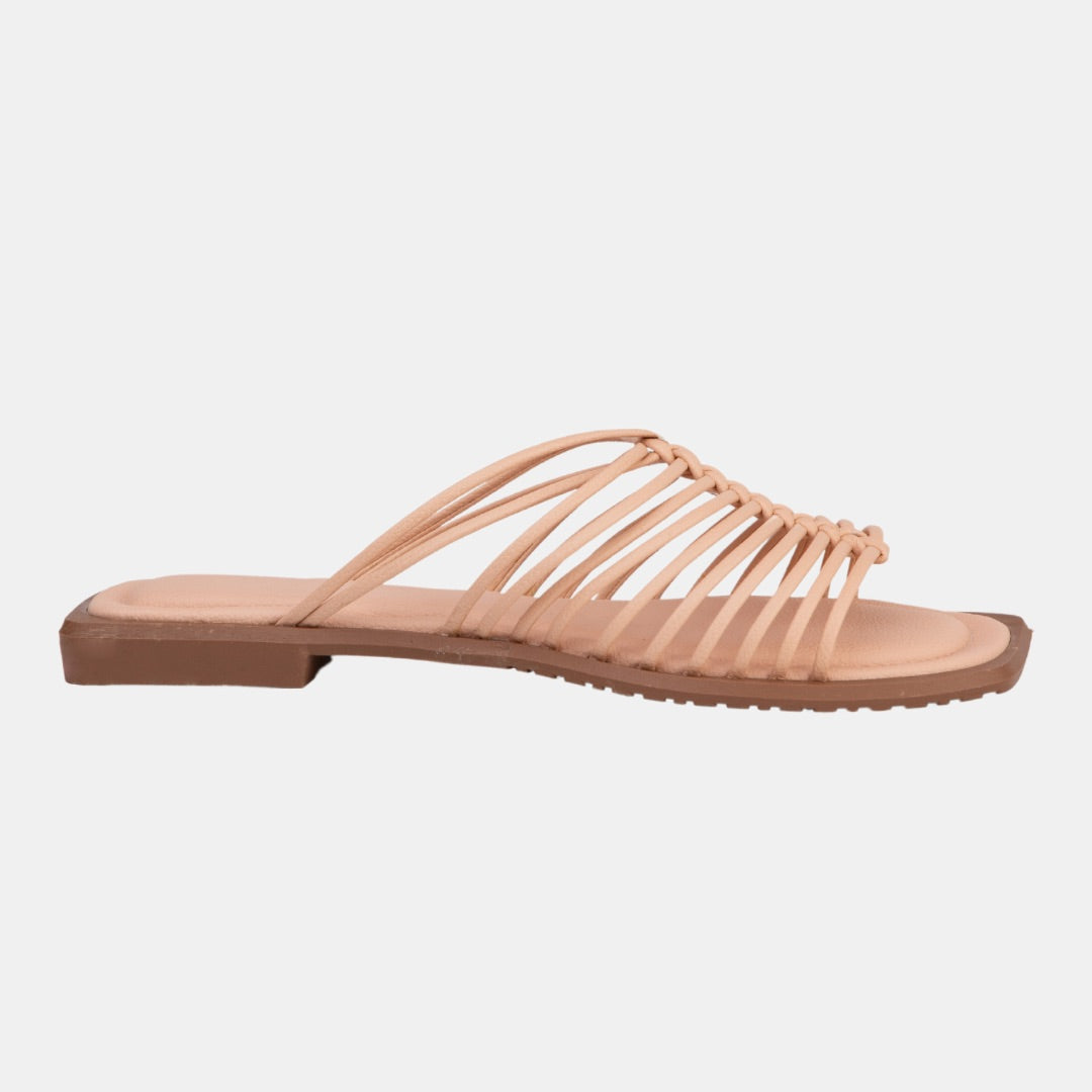 BOBBIE 10 Nude 6 FLATS by MODAPASSO | Fleurcouture