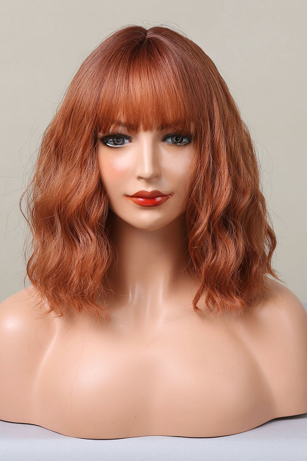 Bobo Wave Synthetic Wigs 12'' One Size by Trendsi | Fleurcouture
