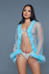 Bou Robe Turquoise OS by BE WICKED | Fleurcouture