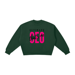 Boxy Fleece Crewneck Sweatshirt
