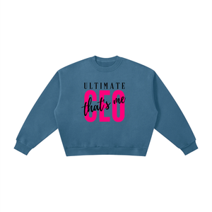 Boxy Fleece Crewneck Sweatshirt