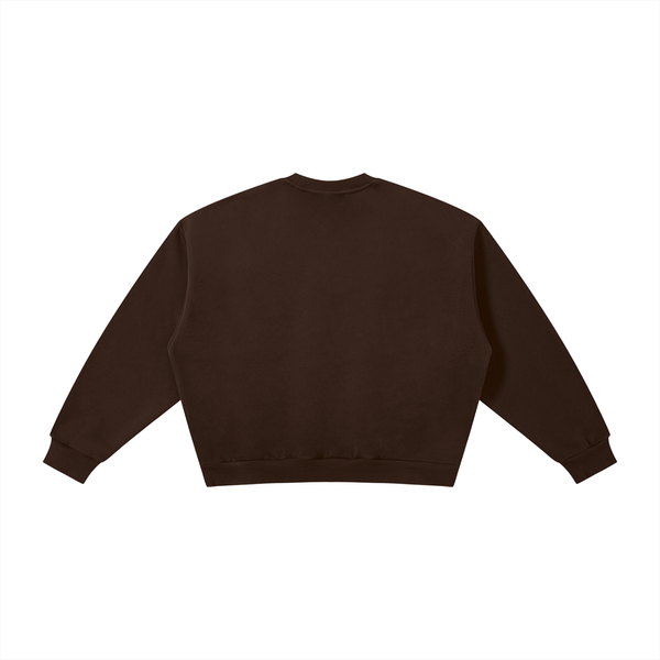 Boxy Fleece Crewneck Sweatshirt