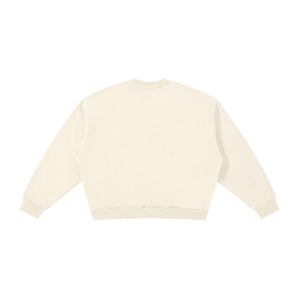 Boxy Fleece Crewneck Sweatshirt