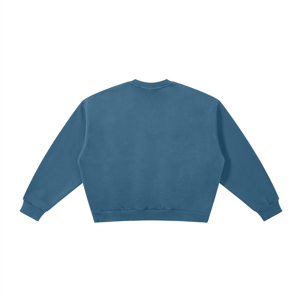 Boxy Fleece Crewneck Sweatshirt
