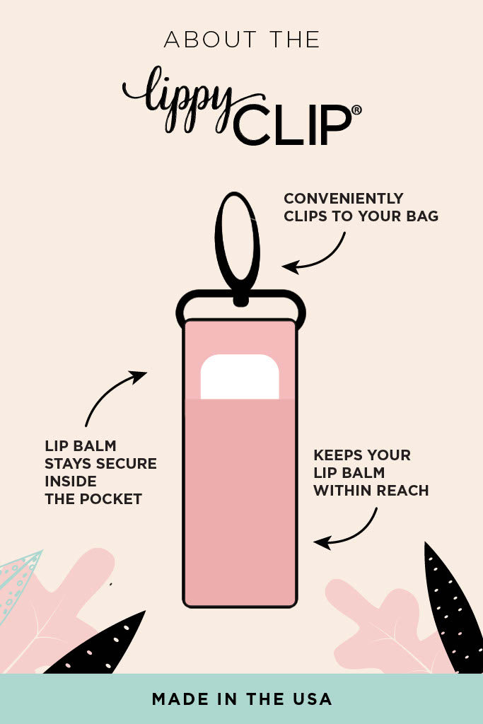 Breast Cancer Awareness LippyClip® Lip Balm Holder Retail by LippyClip® | Fleurcouture