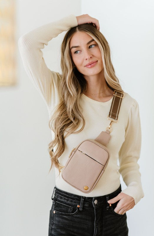 BRIDGET SLING CROSSBODY PHONE CASE BELT BAG 1 by Modern + Chic | Fleurcouture