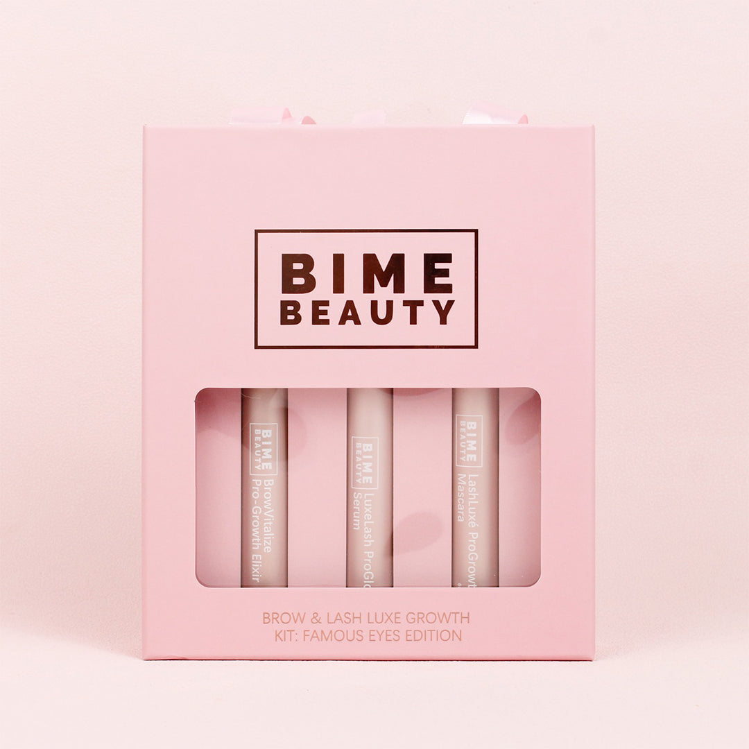 Brow &amp; Lash Lux Growth Kit: Famous Eyes Edition by BimeBeauty | Fleurcouture